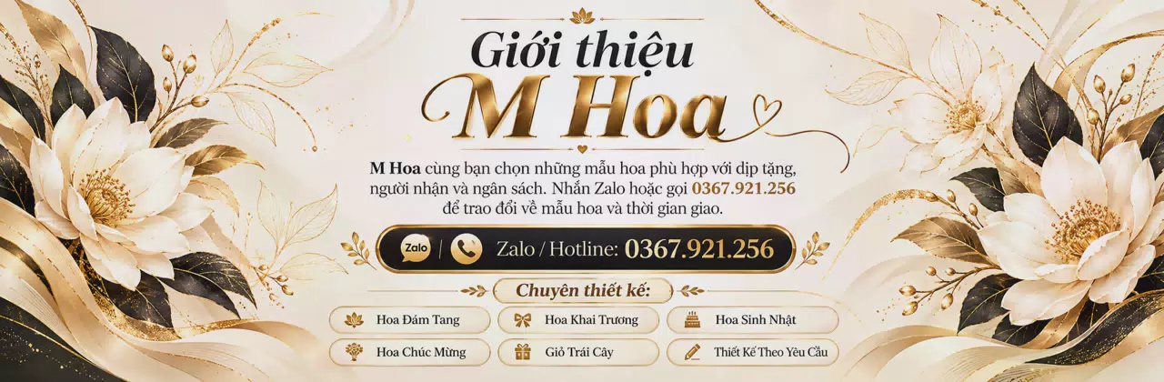 Ảnh bìa Shop hoa tươi Xã Tân Đông Đồng Tháp - Một món hoa, nhiều điều muốn nói